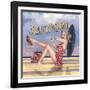 Beauty and the Beach-Scott Westmoreland-Framed Art Print