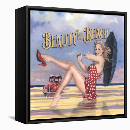 Beauty and the Beach-Scott Westmoreland-Framed Stretched Canvas
