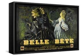Beauty and the Beast, 1946 (La Belle Et La Beïte)-null-Framed Stretched Canvas