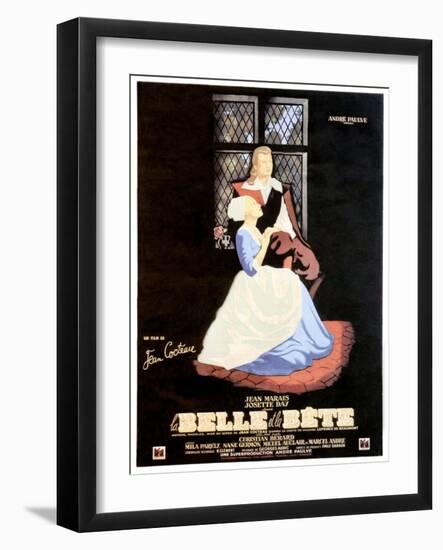 Beauty and the Beast, (aka La Belle et la Bete), 1946-null-Framed Art Print