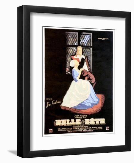 Beauty and the Beast, (aka La Belle et la Bete), 1946-null-Framed Art Print