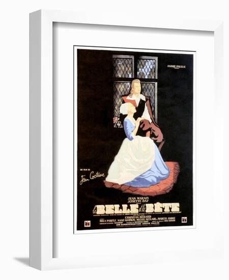 Beauty and the Beast, (aka La Belle et la Bete), 1946-null-Framed Art Print