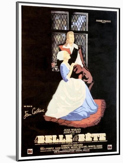 Beauty and the Beast, (aka La Belle et la Bete), 1946-null-Mounted Art Print