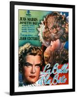 Beauty and the Beast, (AKA La Belle Et La Bete), Jean Marais, Josette Day, 1946-null-Framed Art Print