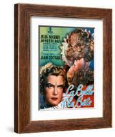 Beauty and the Beast, (AKA La Belle Et La Bete), Jean Marais, Josette Day, 1946-null-Framed Art Print