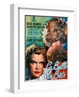 Beauty and the Beast, (AKA La Belle Et La Bete), Jean Marais, Josette Day, 1946-null-Framed Art Print