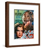 Beauty and the Beast, (AKA La Belle Et La Bete), Jean Marais, Josette Day, 1946-null-Framed Art Print