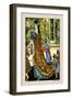 Beauty and the Beast, c.1900-Walter Crane-Framed Art Print