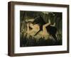 Beauty and the Beast, c.1908-Henri Rousseau-Framed Giclee Print