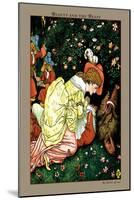 Beauty and the Beast, In the Woods, c.1900-Walter Crane-Mounted Art Print