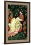 Beauty and the Beast, In the Woods, c.1900-Walter Crane-Framed Art Print