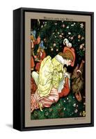 Beauty and the Beast, In the Woods, c.1900-Walter Crane-Framed Stretched Canvas