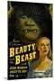 Beauty and the Beast, Jean Marais, Josette Day, 1946-null-Mounted Art Print