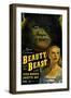Beauty and the Beast, Jean Marais, Josette Day, 1946-null-Framed Art Print