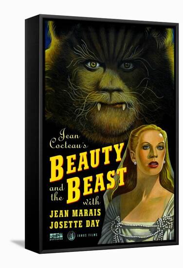 Beauty and the Beast, Jean Marais, Josette Day, 1946-null-Framed Stretched Canvas