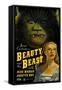 Beauty and the Beast, Jean Marais, Josette Day, 1946-null-Framed Stretched Canvas