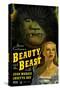 Beauty and the Beast, Jean Marais, Josette Day, 1946-null-Stretched Canvas