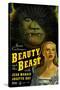 Beauty and the Beast, Jean Marais, Josette Day, 1946-null-Stretched Canvas