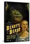 Beauty and the Beast, Jean Marais, Josette Day, 1946-null-Framed Stretched Canvas