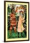 Beauty and the Beast, The Beast in Red, c.1900-Walter Crane-Framed Art Print