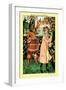 Beauty and the Beast, The Beast in Red, c.1900-Walter Crane-Framed Art Print