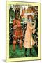 Beauty and the Beast, The Beast in Red, c.1900-Walter Crane-Mounted Art Print