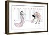 Beauty and the Beast, The Bow, c.1900-Walter Crane-Framed Art Print