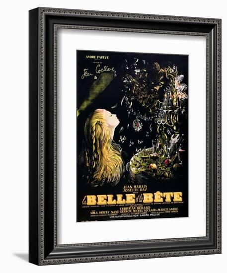 Beauty and the Beast-null-Framed Art Print