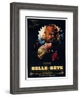 Beauty and the Beast-null-Framed Art Print