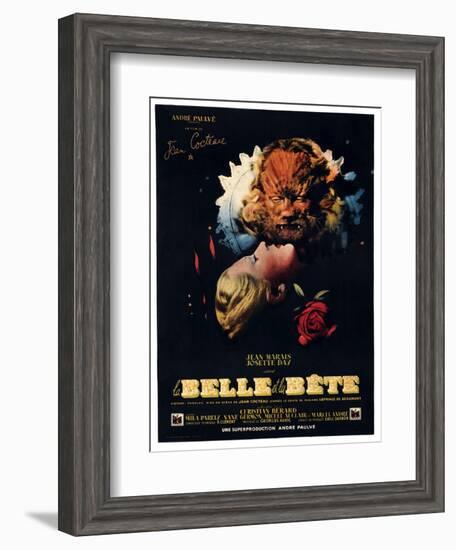 Beauty and the Beast-null-Framed Art Print