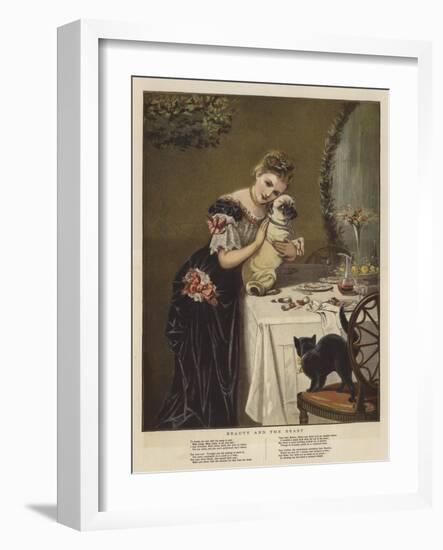 Beauty and the Beast-null-Framed Giclee Print