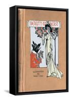 Beauty and the Beast-Walter Crane-Framed Stretched Canvas