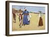 Beauty and the Beasts', 1908-Lance Thackeray-Framed Giclee Print