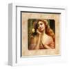 Beauty and the Rose I-null-Framed Art Print