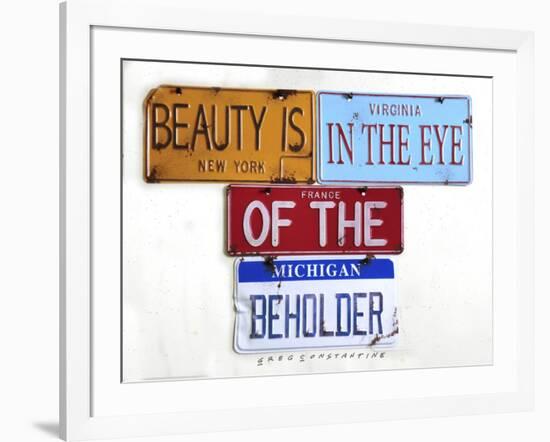 Beauty Beholder-Gregory Constantine-Framed Giclee Print