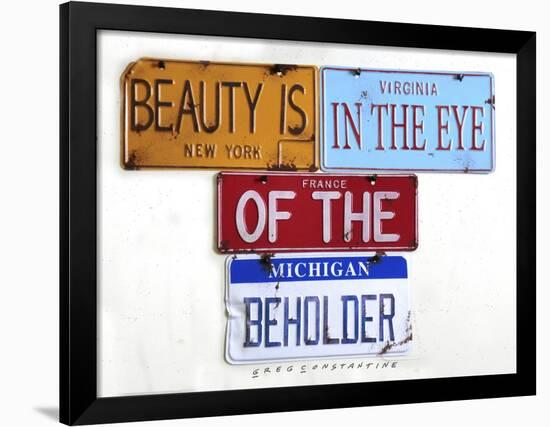 Beauty Beholder-Gregory Constantine-Framed Giclee Print