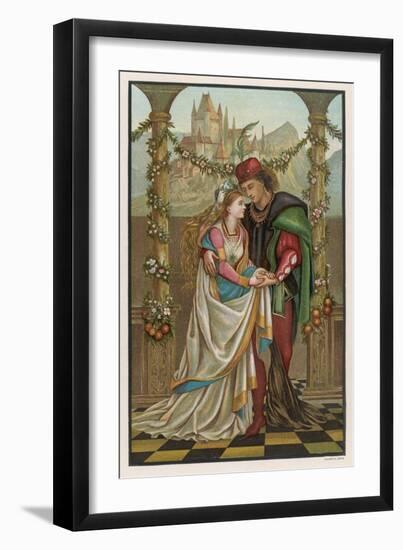 Beauty Discovers That Love is the Magic That Makes All Things Fair-Eleanor Vere Boyle-Framed Art Print