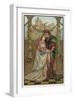 Beauty Discovers That Love is the Magic That Makes All Things Fair-Eleanor Vere Boyle-Framed Art Print