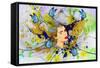 Beauty Face-Ata Alishahi-Framed Stretched Canvas