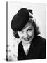 Beauty for the Asking, Lucille Ball, Modeling a Black Felt Pillbox Hat by Edward Stevenson, 1939-null-Stretched Canvas