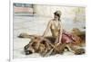 Beauty from Harem-Adolfo Belimbau-Framed Giclee Print