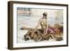 Beauty from Harem-Adolfo Belimbau-Framed Giclee Print