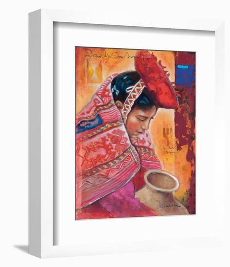 Beauty in Costume-Joadoor-Framed Art Print