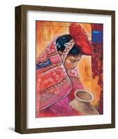 Beauty in Costume-Joadoor-Framed Art Print