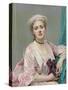 Beauty in Pink-Raimundo de Madrazo Y Garetta-Stretched Canvas