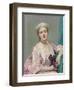 Beauty in Pink-Raimundo de Madrazo Y Garetta-Framed Premium Giclee Print