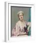 Beauty in Pink-Raimundo de Madrazo Y Garetta-Framed Premium Giclee Print