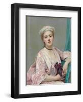 Beauty in Pink-Raimundo de Madrazo Y Garetta-Framed Giclee Print