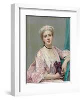 Beauty in Pink-Raimundo de Madrazo Y Garetta-Framed Giclee Print