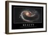 Beauty: Inspirational Quote and Motivational Poster-null-Framed Photographic Print